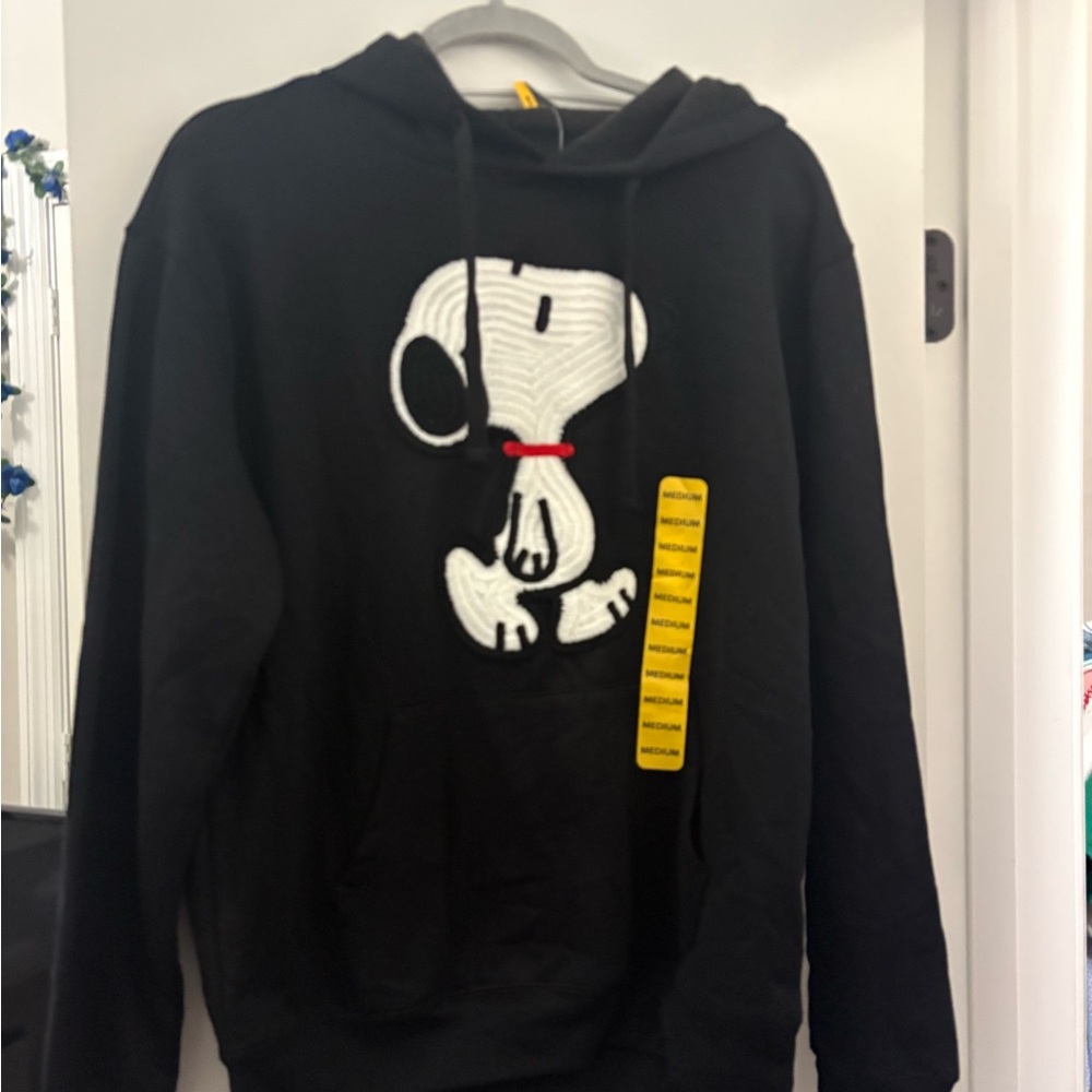 Black Snoopy Hoodie